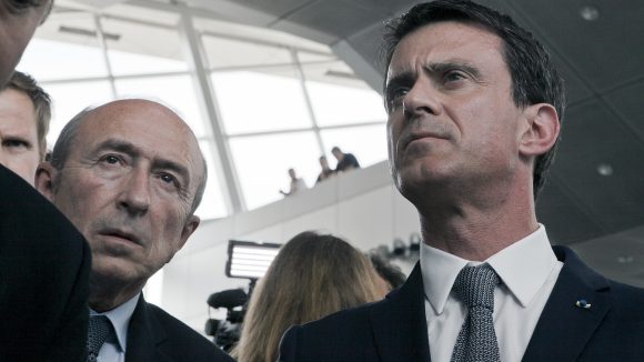 Gérard Collomb et Manuel Valls
