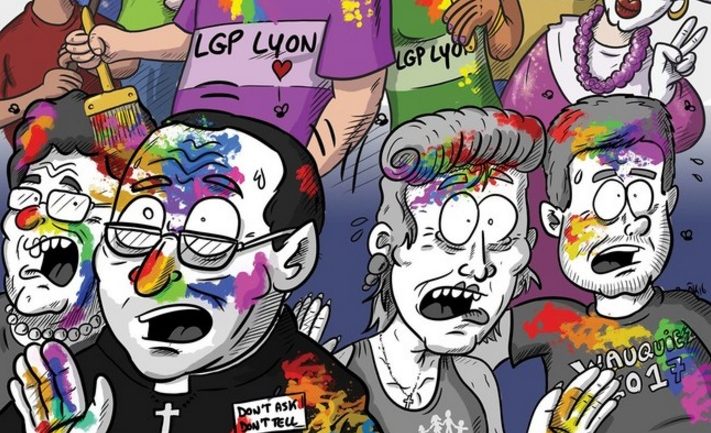 affiche marche des fiertés LGP LYON