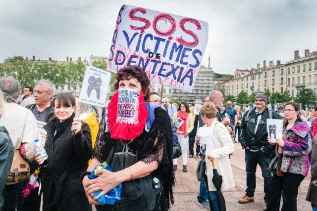 Dentexia manifestation lyon mai 2016