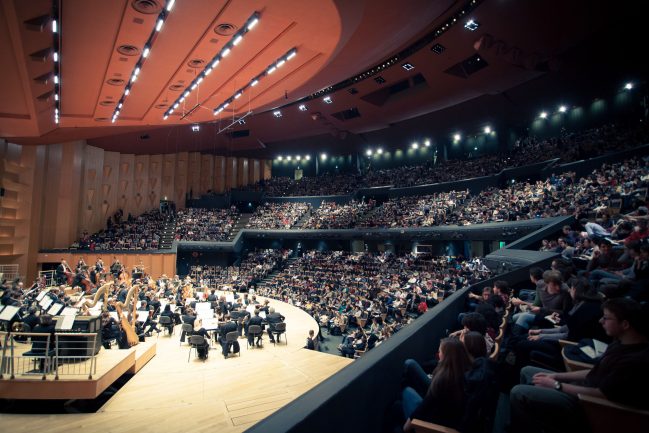 Auditorium salle et scène