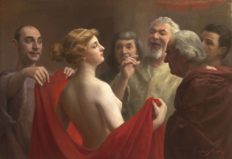 José Frappa (1854-1904) – Phryné (Collection du musée d’Orsay)