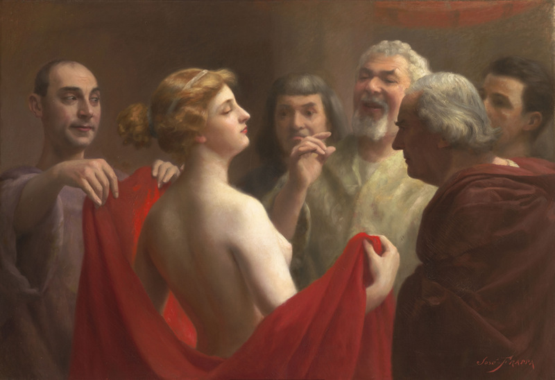 José Frappa (1854-1904) – Phryné (Collection du musée d’Orsay) José Frappa (1854-1904) – Phryné (Collection du musée d’Orsay)