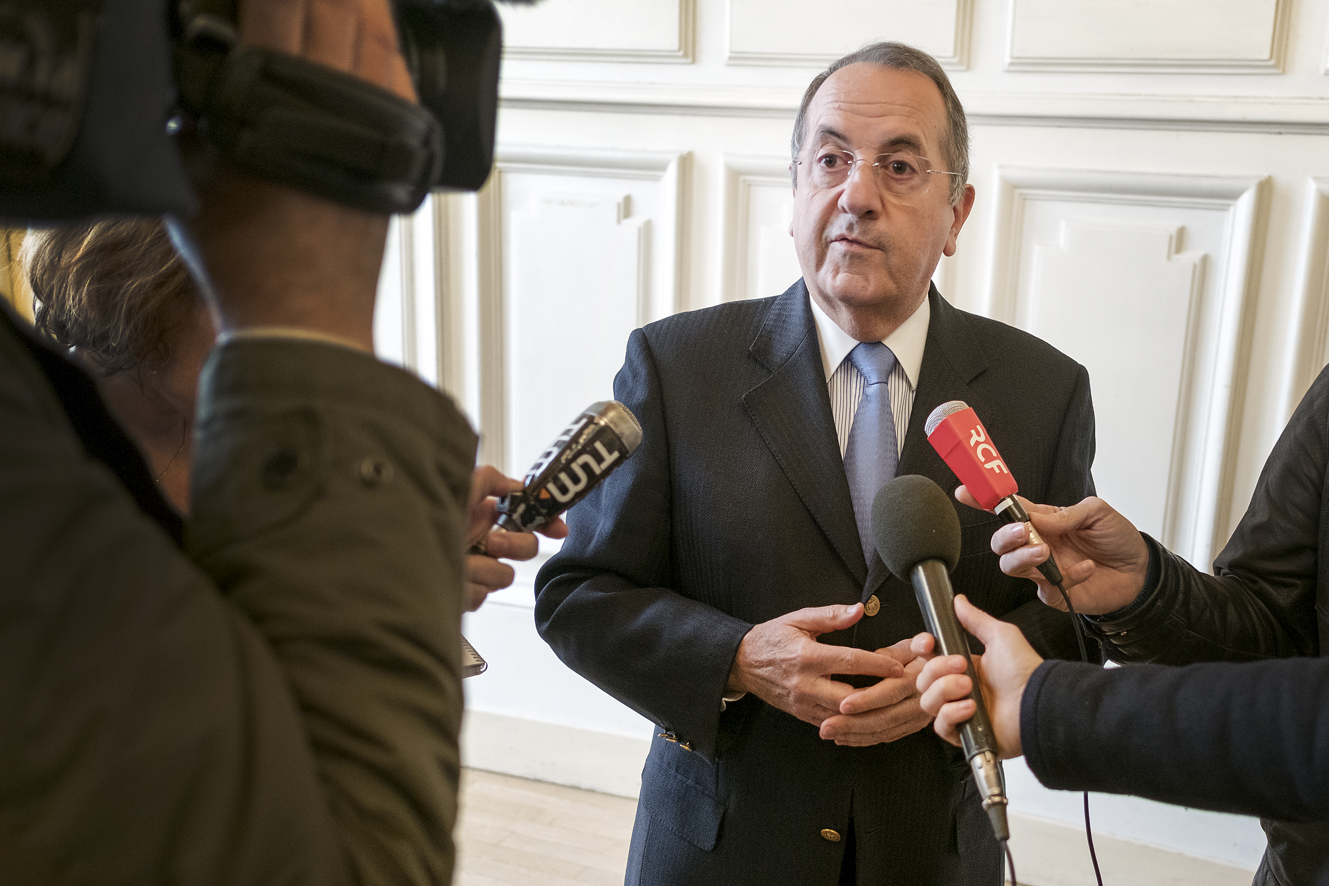 Le préfet Michel Delpuech à la préfecture du Rhône le 4 novembre 2016 © Tim Douet