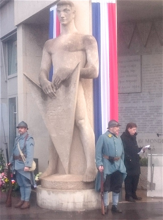 Tenues militaires de la Grande Guerre au Veilleur de pierre