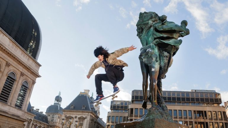 skateur à Lyon