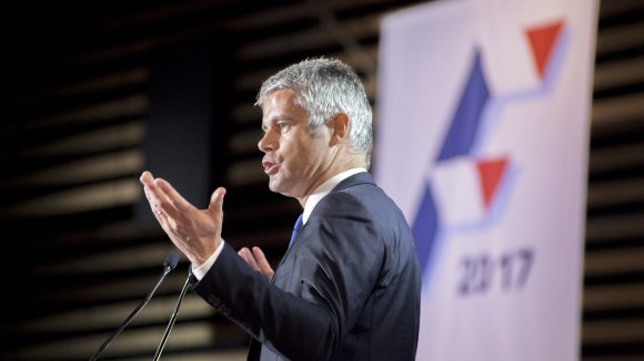 Laurent Wauquiez au meeting de F.Fillon nov. 2016