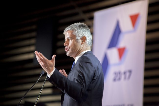 Laurent Wauquiez au meeting de F.Fillon nov. 2016