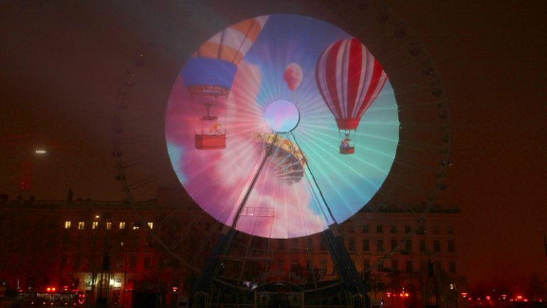 Fête des lumières 2016 Bellecour 1