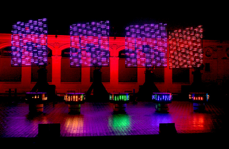 Fête des lumières 2016 – Roboticum, place Bellecour © Elise Anne