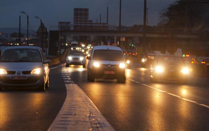 Autoroute travaux circulation