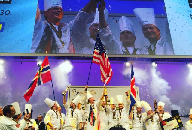 Les Etats-Unis ont remporté leur premier et unique Bocuse d'Or en 2017 à Lyon
