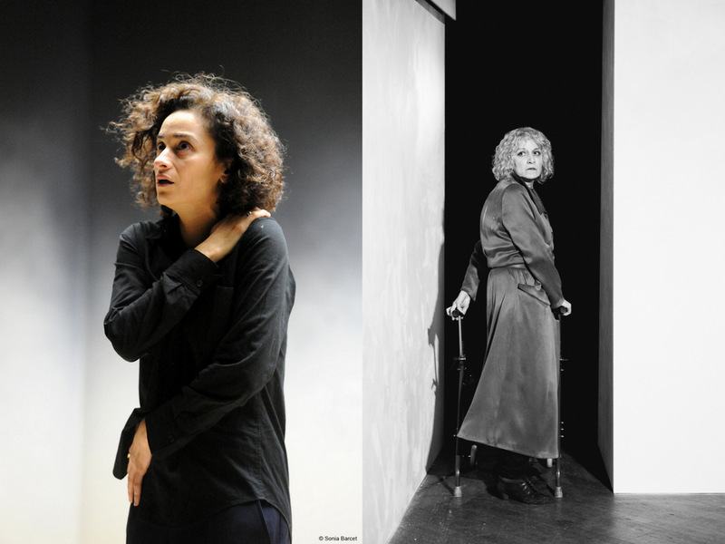 Rachida Brakni dans “Je crois en seul dieu” et Elizabeth Macocco dans “Plus léger que l’air” © Sonia Barcet / Blandine Soulages (montage LC)