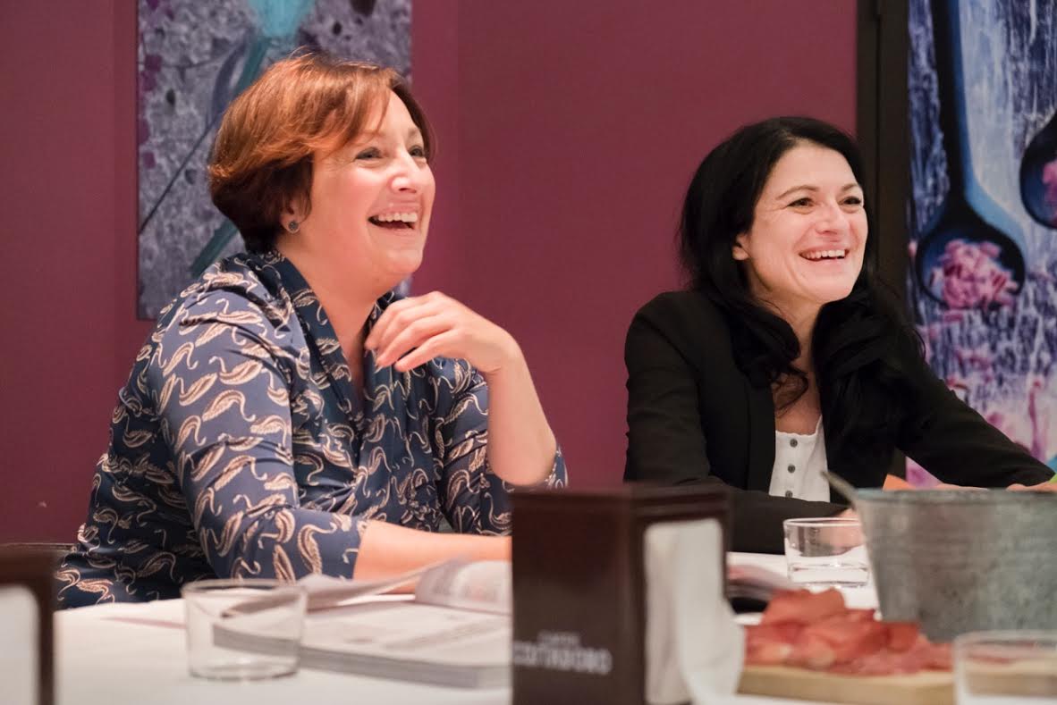 Isabelle Attard et Nathalie Perrin-Gilbert le 2 février à Lyon © Tim Douet