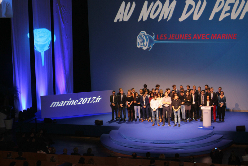 Assises présidentielles du FN, les 4 et 5 février 2017 à Lyon © Amélie James