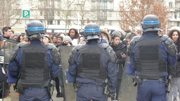 Police et manifestants
