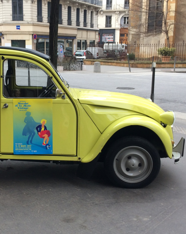 2 CV du Marché de la mode vintage 2017 © Margaux Veyre