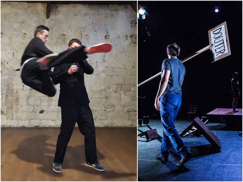 Montage Lyon Capitale : à gauche, Whack!! de Philip Connaughton et Ashley Chen © DR, à droite Minuit de Yoann Bourgeois © Géraldine Aresteanu Montage Lyon Capitale : à gauche, Whack!! de Philip Connaughton et Ashley Chen © DR, à droite Minuit de Yoann Bourgeois © Géraldine Aresteanu