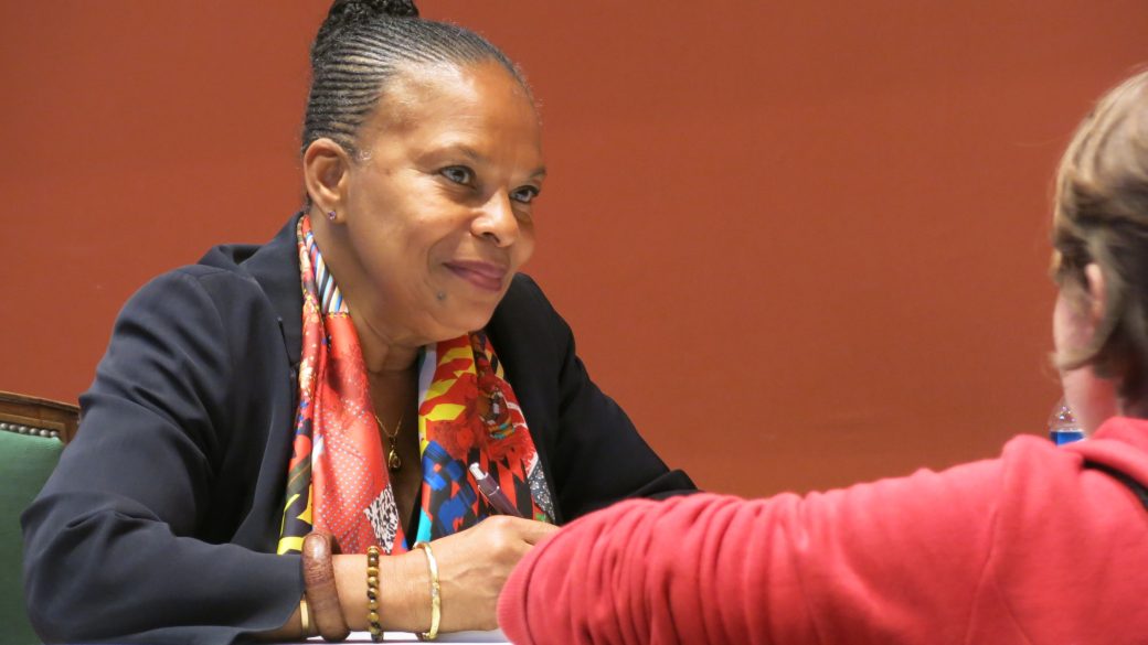 Mariage pour tous "c�est réglé", selon Christiane Taubira