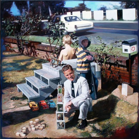 Frédéric Deprun – Le Matin d’Adelphe, 120x120, 2015. Frédéric Deprun – Le Matin d’Adelphe, 120x120, 2015.