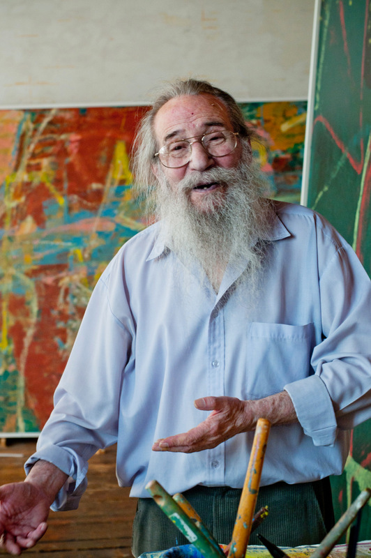 Le peintre Henri Castella (1924-2017) © Anaïs Chaine Le peintre Henri Castella (1924-2017) © Anaïs Chaine
