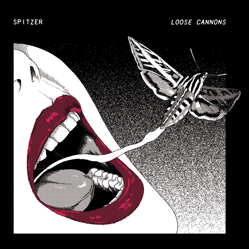 Visuel de l’album Loose Cannons, du groupe lyonnais Spitzer © DR