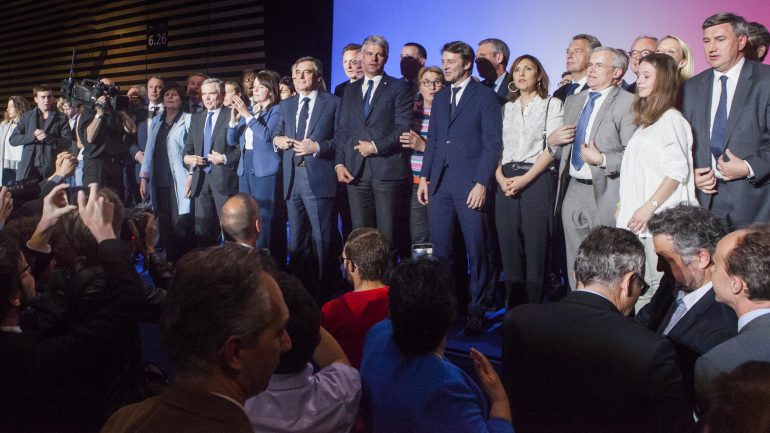 François Fillon en meeting à Lyon