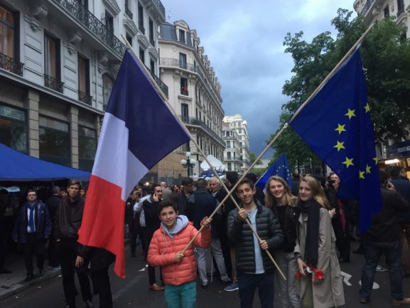 macronistes En Marche 2e tour 7 mai