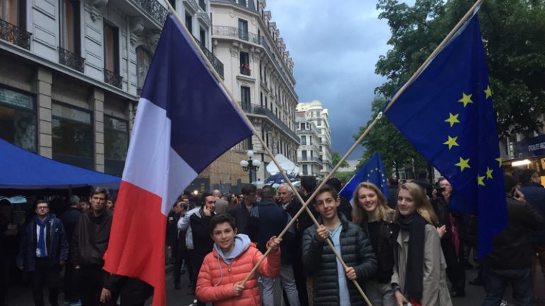 macronistes En Marche 2e tour 7 mai