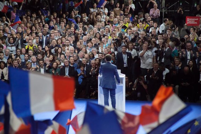 Meeting Macron Lyon février 2017