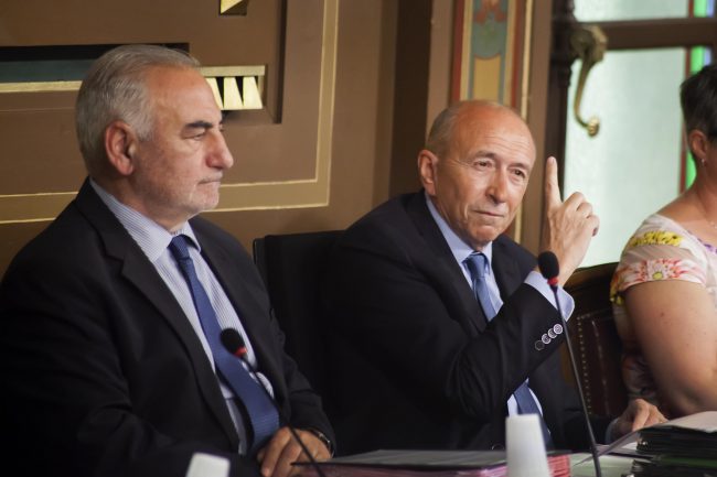 Conseil municipal Gérard Collomb ministre de l'Interieur