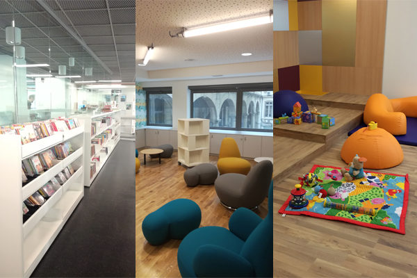 La nouvelle bibliothèque Clémence-Lortet (Lyon 6e) © BM de Lyon La nouvelle bibliothèque Clémence-Lortet (Lyon 6e) © BM de Lyon