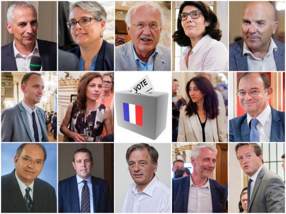 Montage 14 députés du Rhône 18 juin 2017