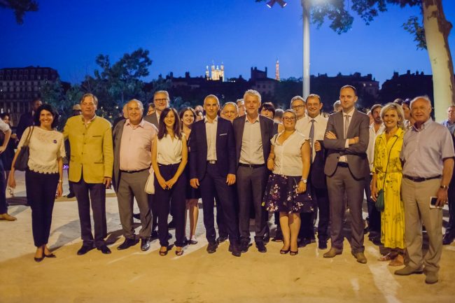 Les députés LREM du Rhône, en juin 2017 © Tim Douet