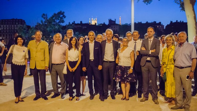 Les députés LREM du Rhône, en juin 2017 © Tim Douet