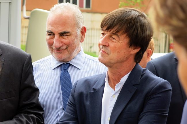 Nicolas Hulot et Georges Képénékian