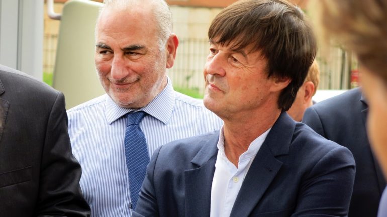 Nicolas Hulot et Georges Képénékian