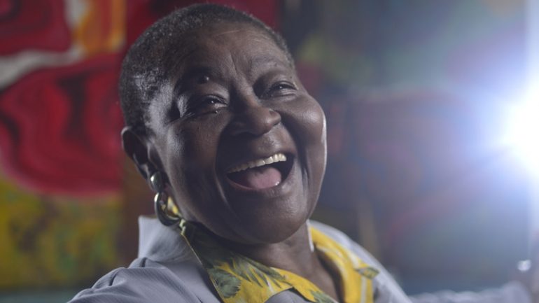 Calypso Rose gros plan sourire