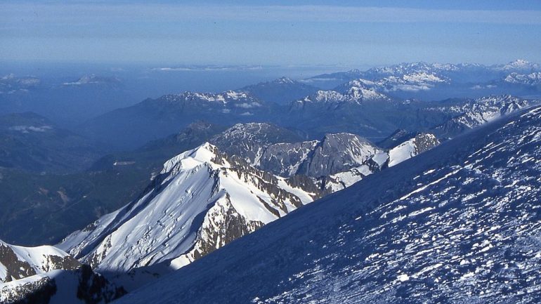 Le sommet mont Blanc