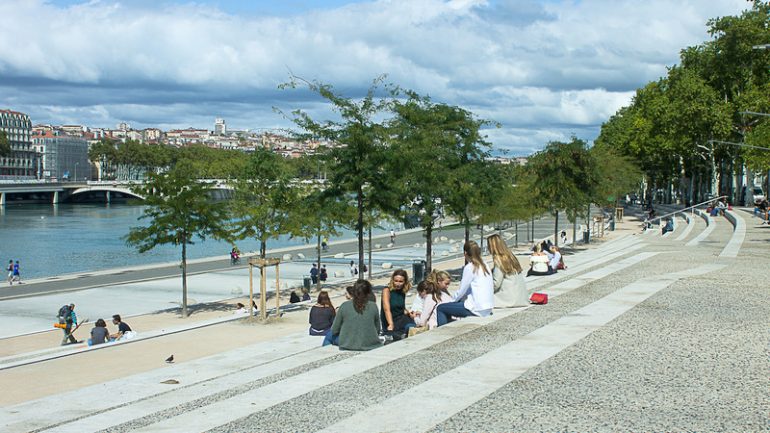 météo quais Rhône Augagneur berges