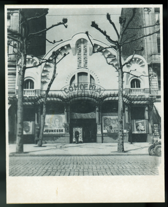 Le cinéma Comœdia, avenue Berthelot, en 1922 ou 1924 © Archives Comœdia
