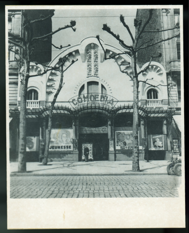 Le cinéma Comœdia, avenue Berthelot, en 1922 ou 1924 © Archives Comœdia Le cinéma Comœdia, avenue Berthelot, en 1922 ou 1924 © Archives Comœdia