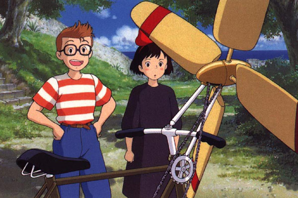 Image du film d’Hayao Miyazaki “Kiki la petite sorcière” © Studio Ghibli