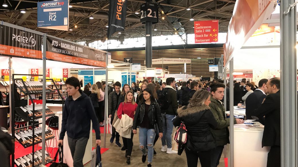 Le salon de l'Étudiant ouvre ses portes pour son dernier jour à Lyon