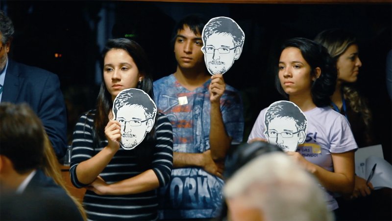 Image extraite du documentaire “Citizenfour” de Laura Poitras sur Edward Snowden © Laura Poitras