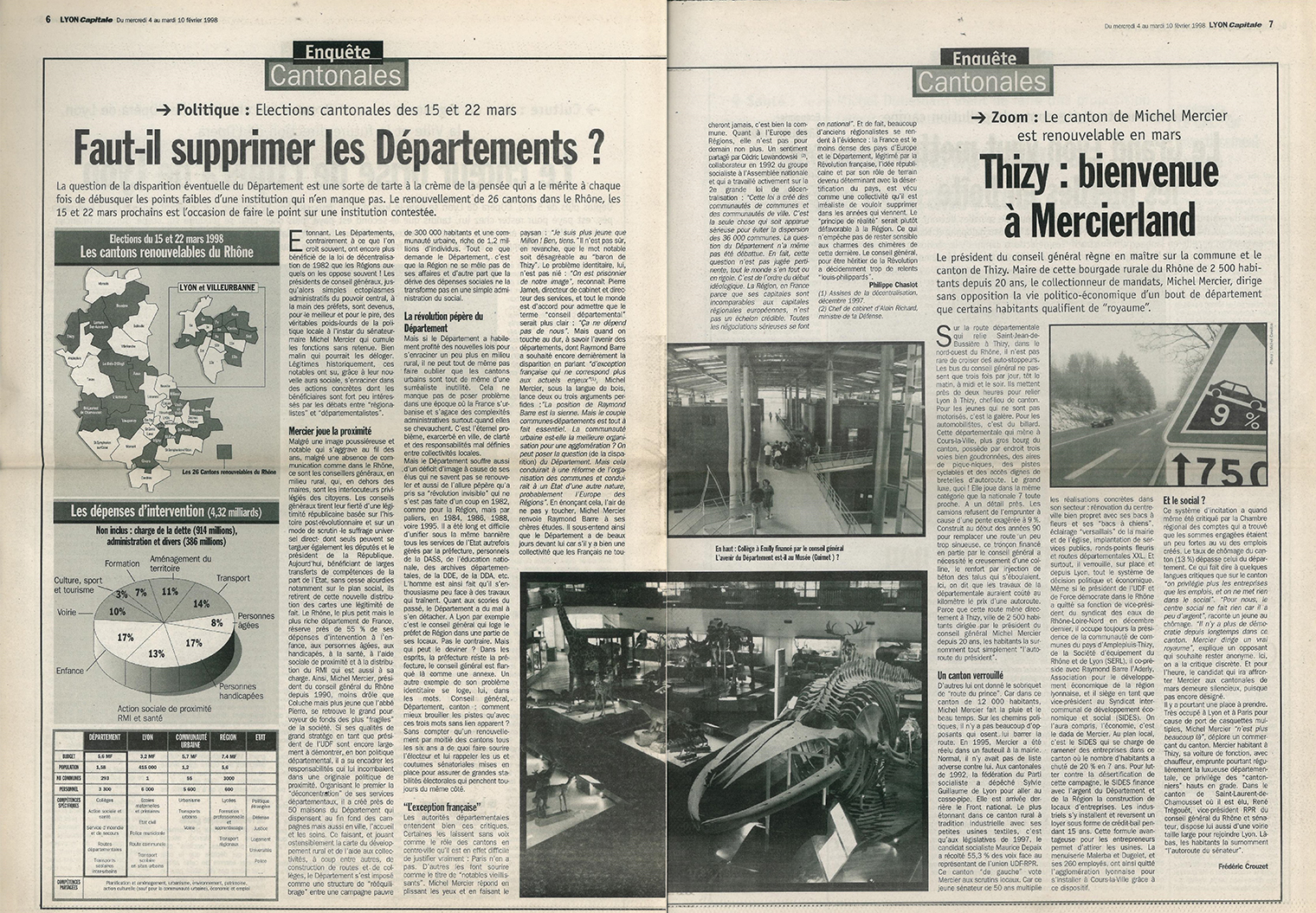 Lyon Capitale n°157, 4 février 1998, p. 7 © Lyon Capitale