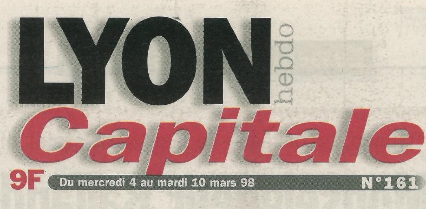 Lyon Capitale n°161, 4 mars 1998, © Lyon Capitale