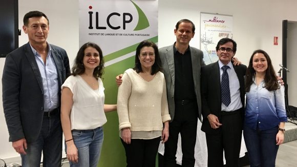 José Rodrigues Dos Santos et les membres de l'ILCP