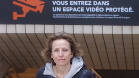 Flore Vasseur, à Lyon, en mars 2018 © Tim Douet
