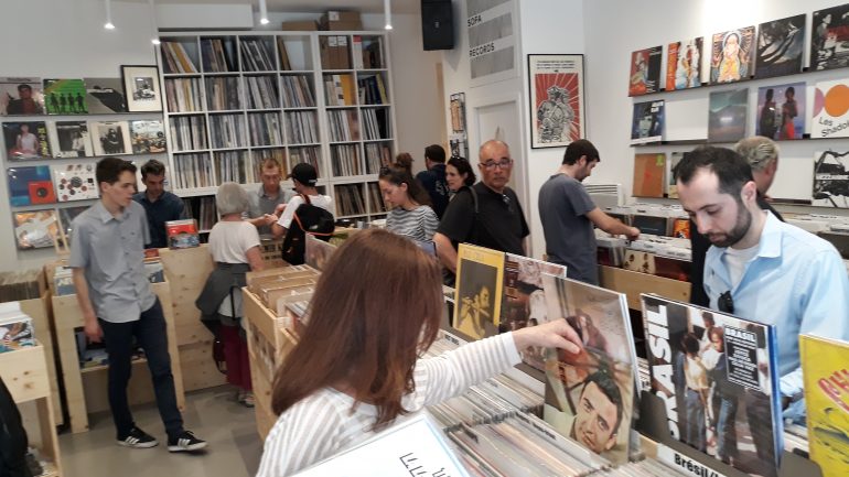 Disquaire Day à la boutique Sofa Records © Elie Guckert / 21.04.2018