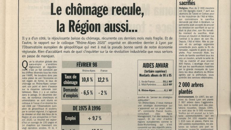 Lyon Capitale N°167 du 15 au 21 avril 1998